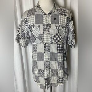 Vintage A Bathing Ape Bape Baby Milo Store XL Black PatchKnit Flannel Rare Japan